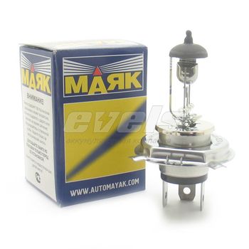 Лампа "Маяк" 12V H4 60/55W (P43t)