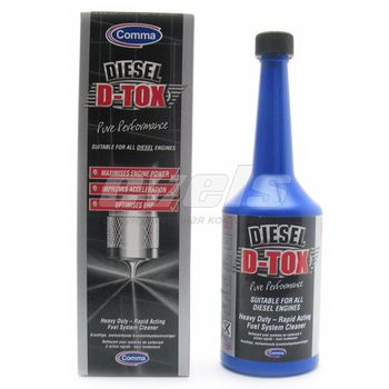 Присадка чистящая комплексная к дизельному топливу Comma Diesel D-TOX 0,4 л